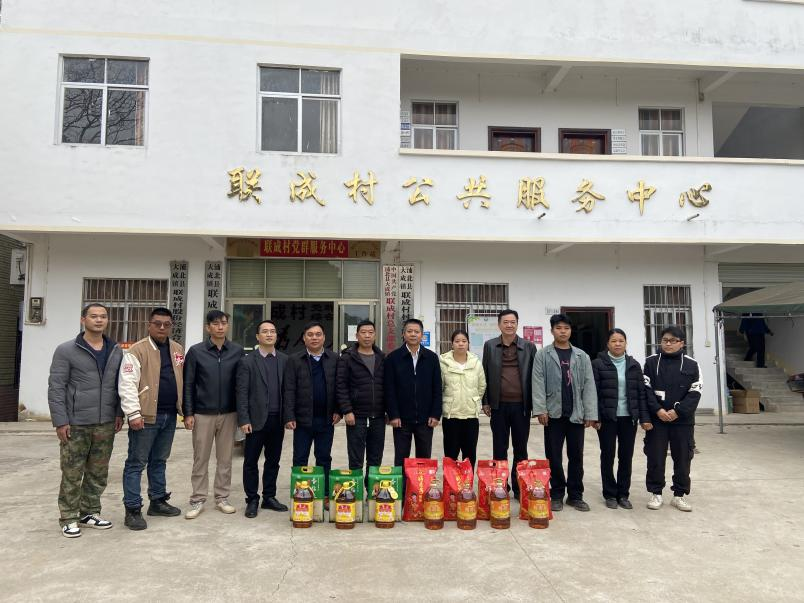 慰問(wèn)暖人心，關(guān)懷傳黨情